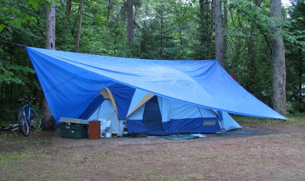 tarpaulin tents